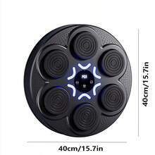 1pc Upgraded Music Boxing Machine, Smart Bluetooth Boxing Equipment, Adult Home Gym Training Device (Includes 1 Pair Of Gloves), Wall-Mounted Smart Target, Suitable For Home, Indoor And Gym, Gift Idea, Christmas, Halloween Gift