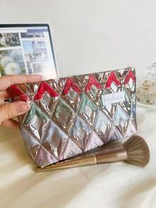 Makeup Bags,Christmas Gifts,Pouch,Travel,Gifts For Women Travel Essential,Pouch,Clutch / Small Handbag, Makeup Organizer,Makeup Organize,Pouch,Brush Holder,Mini Pouch,Large Capacity Pouch,Gifts For Women,Christmas Gifts,Gift Ideas For Women - Multicolor - View 7