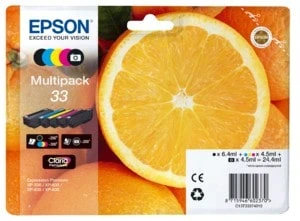 Epson Oranges C13T33374010 Ink Cartridge 1 Pc(S) Original Photo Black - Orange - View 1