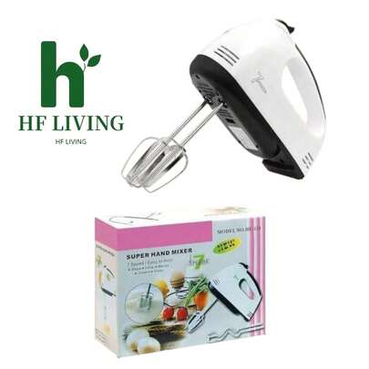 Batidora de Mano 7 Velocidades,Turbocharged Batidora de Mano, Mezclador de Cocina Incluye 4 Barras de Mezcla para Mezclar