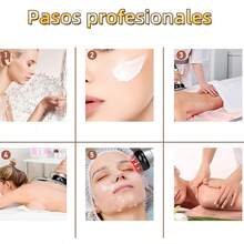 Dispositivo de belleza facial y corporal 3 en 1 Ajuste de intensidad en 8 niveles Reducción de grasa y reafirmación de la piel Apto para hombres y mujeres Para uso doméstico y profesional - Blanco - Ver 6
