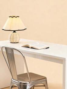 1 pieza Lámpara de mesa de ratán, lámpara plegada hecha a mano de estilo retro, lámpara de mesita de noche de madera sólida nórdica, adecuada para casa de huéspedes, comedor, camping, lámpara de luz cálida minimalista con control táctil, luz nocturna de ambiente - color madera - Ver 9