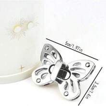 Juego de 4 cierres de presión para bolso de cuero, hebilla de cierre de presión para bolso, apto para mochilas. - Multicolor - Ver 4