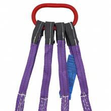 LOYALHEARTDY 3T Chain Sling, Chain Sling With 4 Hooks, Lifting Chains With Hooks, For Various Lifting And Moving Activities - Purple+Red - View 11
