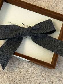 女士针织蝴蝶结发夹，优雅高端，半扎发弹簧夹，顶部发夹，蝴蝶结，丝带，鸭嘴夹，大号发夹，尽显女士高端气质，半拉链发夹，气质十足，抓夹式发饰，圣诞礼物，圣诞袜填充物，女士圣诞袜填充物，圣诞礼物，礼物，圣诞袜填充物，女士礼物，礼物，圣诞礼物，成人圣诞袜填充物，成人圣诞袜填充物，发饰，女士配饰，圣诞袜填充物，成人发饰，圣诞发饰，女士礼物创意，美容圣诞袜填充物，女士圣诞礼物 - 彩色 - 查看 11