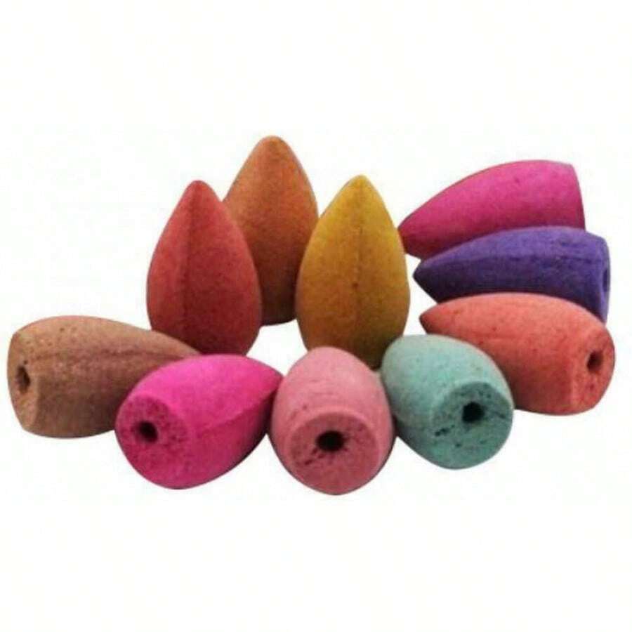 Back Flow Incense Cones Mixed Scents Long Burn  12 Various Fragrances Backflow - Mixed Variety Fragrances - View 1