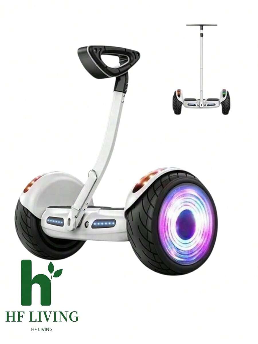 Hoverboards BLANCO 10.5 Patinetes Electrico Con Protector Bluetooth Con Led Y Regalos 20 Km/h Inteligente tecnología de auto-equilibrio El regalo perfecto MODELO VARIADO - Tipo de Enchufe A USA (110-127V) - Ver 1