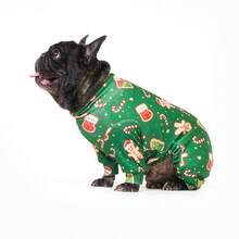 Christmas Dog Pajama, Funny Christmas Dog Costume, Christmas Puppy Pajama, Christmas Puppy Clothes, Dog Jumpers, Puppy Christmas Gift, Dog Outfits, Dog Clothes, PJ For Small Medium Large Dogs, Ultra Soft And Stretchable, All Over Print-Christmas Pattern, S-6XL