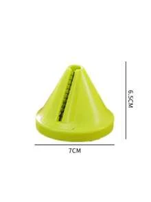 2/1pc Durable Handheld Slicer, Multifunctional Kitchen Vegetable Chopper Tool, Creative Shredder, Spiral Cucumber Peeler, Quick Fruit & Vegetable Cutter, Cooking Gadget - Multicolor - View 6