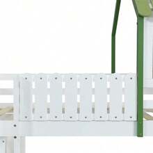 Kids Bed Frames, Headboards & Footboards - White+Green - View 11