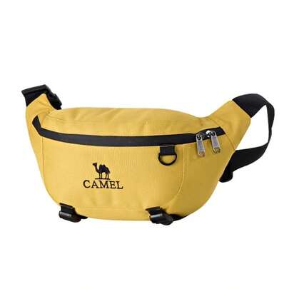 CAMEL CROWN Outdoor Multifunctional Sports Waist Pack Men And Women Models Large Capacity Fitness Crossbody Chest Bag Running Mobile Phone Bag Small Bag