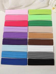 6/12 Peças Faixas de Cabelo Coloridas de Dopamina para Meninas para o Dia a Dia e Esportes, Bandanas de Cabelo Quentes de Primavera para Mulheres, Acessórios de Cabelo de Inverno