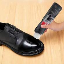 Neutral Brown-Black Leather Care And Cleaning Liquid Shoe Polish, Black Shoe Polish, Comes With A Shoe Polishing Cloth, For Cleaning Women's Shoes, Caring For Men's Shoes, And Refurbishing Leather Shoes, Perfect As A Birthday Or Holiday Gift For Family And Friends.,Shoe,Spring Summer Picks,Brides Maid Gifts,Room,Bedroom Decor,Beach,Travel,For Men,For Women,Vacation - Multicolor - View 6