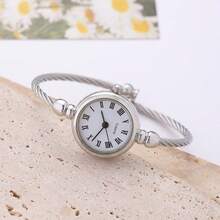 New Fashion Women's Quartz Watch, Luxury Elegant For Daily Wear, 4 Colors Available, Adjustable Strap, Minimalist Style Quartz Watch, Suitable As Gift For Birthday, Valentine's Day, Dinner Party, Etc.