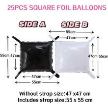 Elegante Globos Cuadrados Metálicos 25 Piezas Decoración para Fiestas Adecuado Para Fiestas de Cumpleaños y Banquetes etc juego de globos metálicos para decoración de eventos bodas baby shower y árbol navideño fondo de fotos para fiesta de navidad posadas y Año Nuevo ideales para ambientar celebraciones Christmas y reuniones familiares - Camuflaje Verde - Ver 10