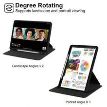 Acrylic Case With 720 Rotation Magnetic For IPad 7/8/9/10/11 Generation 10.9 10.2 / TAB A9 PLUS X210 X215 / REDMI PAD 2 / REDMI PAD SE 11* - 顏色隨機 - 查看 2