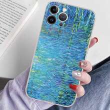 Van Gogh Oil Painting Phone Case Compatible With  17 16 15 14 13 12 11 Pro XS Max Plus Soft Silicone Case, Case Compatible With  17 Case,  17 Pro Case,  17 Pro Max Case - Z1 - 查看 8