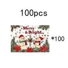 1 set/1 pièce/4 pièces/6 pièces Dessous de plat motif bonhomme de neige et baies de houx, dessous de plat rectangulaires en polyester lavables en machine, protège-table, dessous de plat isolants, décorations de table de restaurant, fournitures de fête, décorations de Noël pouvant tous être offerts en cadeau