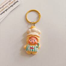 可爱卡通星星人钥匙扣挂件创意包包挂件背包配件生日礼物 - 圣诞礼物完美礼物 - 彩色 - 查看 9