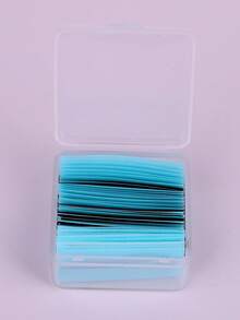 40pcs/Box Black Self-Adhesive Eyelash Extension Glue Strips, Jelly Lash Glue-Free Lash Applicator - Black - View 9