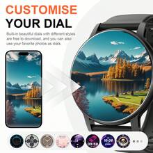 1.39" Screen Smart Watch For Men. Alloy Frame, Multiple Sports Modes, Accurate Step & Calorie Counting. Wireless Calling, Weather Forecast, Alarm, Suitable For Business And Sports