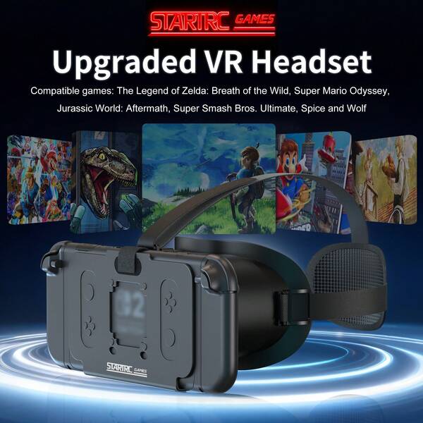 For Switch2 Game Console 3D HD VR Glasses Virtual Reality Movies Switch Game Adjustable Headband Expansion Upgrade Accessories