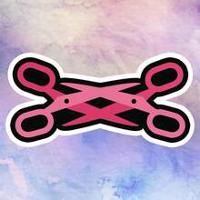 Vinyl Stickers Encouraging Lesbian And Non-Heterosexual Girls - Pink And Black Design With Strong Text, Self-Adhesive, Suitable For Water Bottles, Laptops, Phones, Etc. Water Bottle Stickers | Strong Text Design | Matte Design School Supplies - Multicolor - View 10