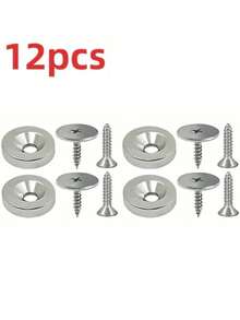 Magnetische Schranktürschließung Metall Magnetverschluss, geeignet für verdecktes Schließen - anwendbar auf verschiedene Materialien, Küchenglasfronten und Möbelschränke, Magnetschubladen-Schlösser, Magnetschlösser