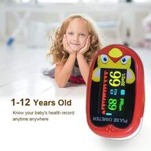 Children's Pulse Oximeter TFT Display Saturation Finger Clip Pulse Oximeter For Children - Measures Oxygen Saturation And Pulse Rate - Multicolor - View 11
