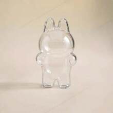 1pc Transparent Acrylic Protective Case For L Bubu Monster Series Figurine - High Clarity Design, With Safety Lock, Durable Anti-Scratch Display Cover, Suitable For Collectors (Figurine Not Included), L Bubu Display Case - Multicolor - View 2