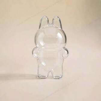 L Bubu 手办保护套，2025 新款创意第一代全透明设计，带安全锁，防尘、耐用、防刮擦展示盖