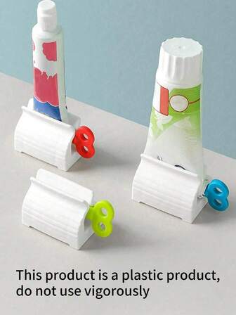 Tandkrämspress för hushållet, badrumstillbehör, badrumsförvaring, spara tandkräm, tandkräm, tandkräm, salva, handkräm, slöserifri jul för julklappar heminredning badrum