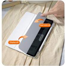 Étui de protection transparent et rigide compatible avec Apple iPad 11, iPad Pro 11 2025 Nouveau modèle, iPad Air 5, iPad Mini 7, iPad 10e génération, anti-flexion