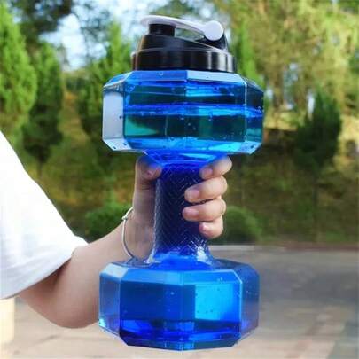 1PC 2200ml Water-Filled Dumbbells New Home Fitness Dumbbells Sport Equipment Creative Bodybuilding Exercise Tools