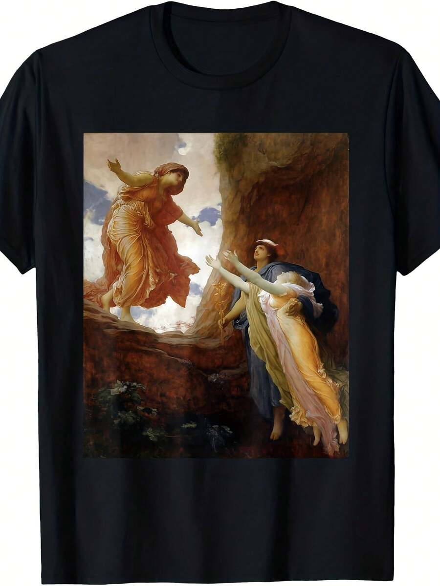 The Return Of Persephone By Frederic Leighton T-Shirt - 款式27 - 查看 1