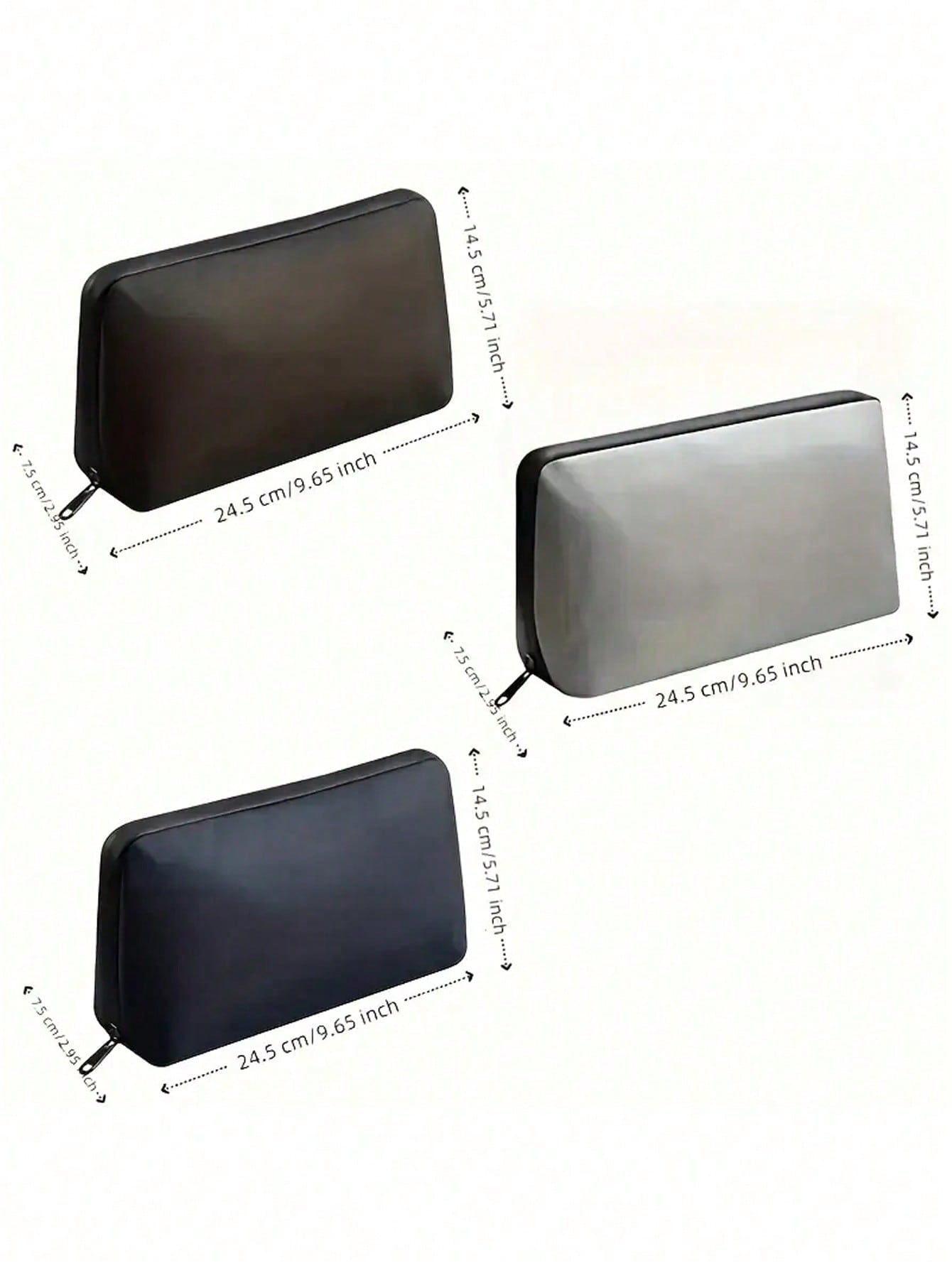 Digital portable storage bag/multi-color, gray digital organizer bag suitable for action camera, photography accessories, USB drives, charging cables, categorized storage, travel carrying bag/charger bag/waterproof charger box/multi-purpose electronics or
