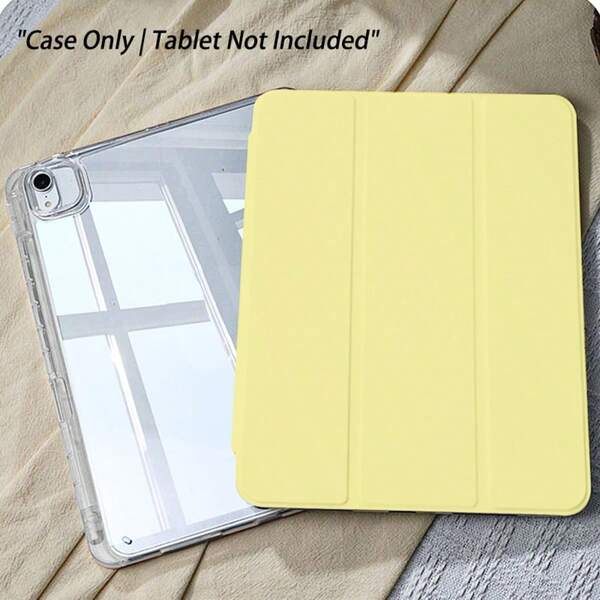 Étui de protection transparent et rigide compatible avec Apple iPad 11, iPad Pro 11 2025 Nouveau modèle, iPad Air 5, iPad Mini 7, iPad 9e/10e génération, anti-flexion