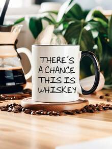 1pc 11oz Funny Whiskey Mug, Coffee Mug, Humorous Coffee Cup, Whiskey Drinkers Gift,Gift For Him Or Men,Office Mug,Christmas Decorations,Fun Gift For Birthdays, Holidays & Parties, Ideal For Friends, Coffee Bar Accessories, Reusable,Christmas,Hand Wash Only, Ideal For Hot & Cold Drinks, Room Decoration,Winter Drinkware, Thoughtful Present, Family Keepsake,Valentines Day Gifts,Wedding