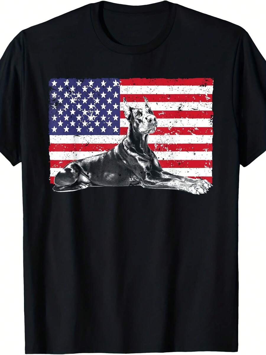 Cool Doberman Dog Art For Wo Doberman Pinscher Lovers T-Shirt - 款式8 - 查看 1