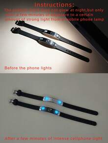 2pcs/Set Luminous Couple/Friendship Silicone Bracelet Set With Glow-In-The-Dark Double Heart & Finger Heart Pattern, Casual Accessory Suitable For Daily Wear And Holiday Gift