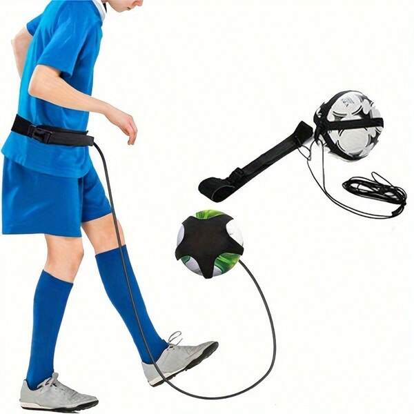 1pc Soccer Training Equipment With Rope Bag