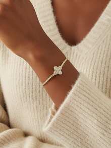 1pc 925 Sterling Silver Money Bag Woven Bracelet, Luxurious For Women's Daily Date Jewelry Accessory, Elegant & Versatile, Suitable For Valentine's Day, Birthday, Party & Everyday Wear