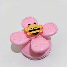 Cute Snail Shaped Baby High Chair Suction Cup Toy, With Rotating Function, Suitable For Babies Over 6 Months, Multi-Functional, Can Be Disassembled Into Small Car, Suction Cup And Fingertip Spinner, Can Be Used As Baby Window Rotation Toy, Snail Shaped Baby Bath Toy, Sensory Education Toy, Newborn Gift