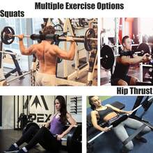 Almohadilla para sentadillas, almohadilla para barra de levantamiento - Almohadilla de espuma que proporciona alivio al cuello y los hombros durante el entrenamiento - Apto para barras estándar (1 protector de hombro para barra) - Disponible en múltiples colores