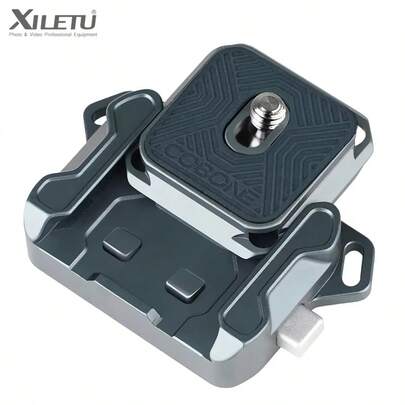 XILETU Quick Release Shoulder Strap Base Camera Sling Quick Disconnect Adapter For Fast Release Plate Camera Portable Device, Sturdy Camera Quick Mounting Board.