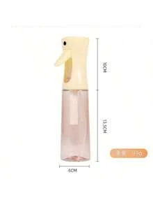 Botella de spray vacía de 300ml, rociador de niebla fina continua para peinado, botella de spray de agua recargable para cuidado de la piel, ducha para mascotas, plantas, viajes, planchado y limpieza