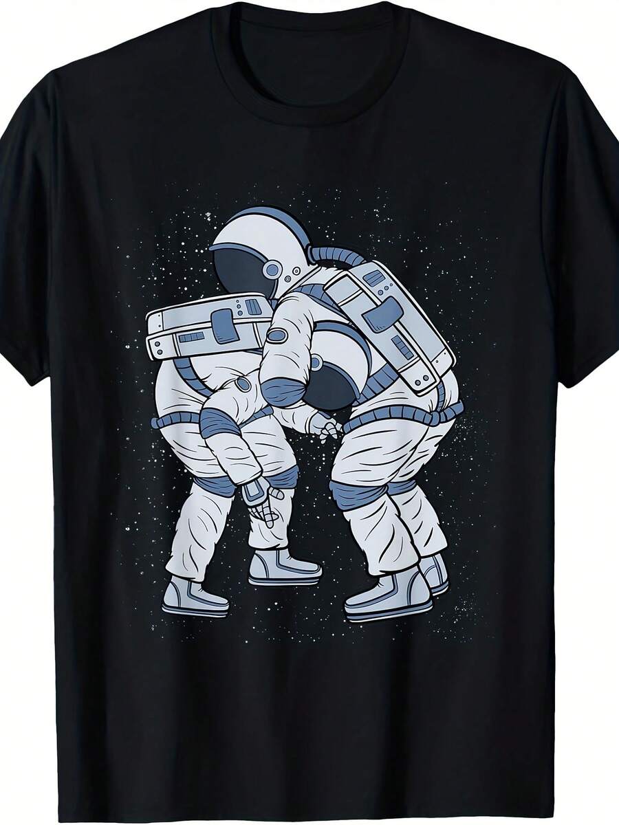 J-Jitsu Astronaut J Jitsu BJJ Martial Arts Combat Sport T-Shirt - Gaya 17 - View 1