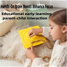 DIY布艺缝纫套装，9件套卡通动物贴纸布艺刺绣娃娃，适合艺术和手工艺缝纫项目。玩具缝纫套装。 - 彩色 - 查看 6