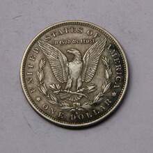 美国（1878-1893）CC 摩根银元复制币 - 彩色 - 查看 2