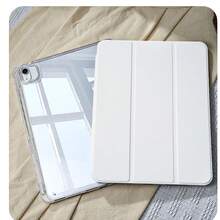 Étui de protection transparent et rigide compatible avec Apple iPad 11, iPad Pro 11 2025 Nouveau modèle, iPad Air 5, iPad Mini 7, iPad 10e génération, anti-flexion